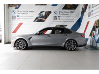 2023 BMW M3 RWD 6-Speed Manual 3.0L I6 DOHC 24V EXTERIOR - SKYSCRAPER GREY METALLIC INTERIOR - BLACK... (image 5)