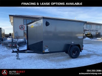 2025 Stealth Trailers 5' x 8' V-Nose Ramp Door