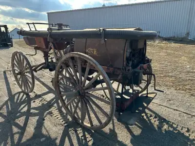 1914 WATEROUS HORSE DRAWN FIRE ENGINE COMPLETE WITH HOSES AND NOZZELS ENGINE RUNNING RECENTLY. in.RA...