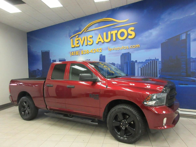 RAM 1500 CLASSIC 2019 EXPRESS V6 3.6L 4X4 QUAD-CAB BOITE 6'4" NI in Cars & Trucks in Lévis - Image 2