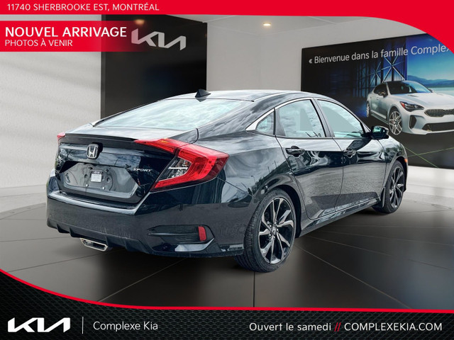 2020 Honda Civic Sport Toit Ouvrant Mags Semi-Cuir in Cars & Trucks in City of Montréal - Image 4