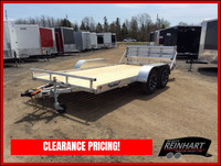 2022 Triton Trailers 7x14 FIT1481-2 All Aluminum Utility/ATV/Lan