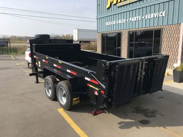 Miska Ultra Low Pro 16K Gooseneck Dump Trailer in Cargo & Utility Trailers in Kitchener / Waterloo - Image 7