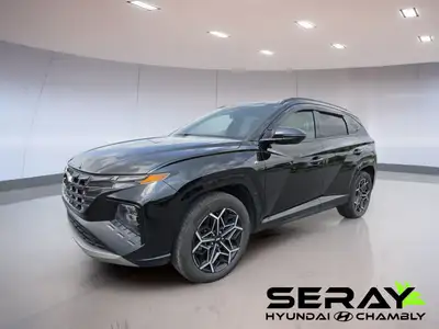 HYUNDAI TUCSON HYBRID 2024 N LINE AWD VOLANT CHAUFFANT SIEGES CHAUFFANTS CAMERA NAVIGATION TOIT PANO...