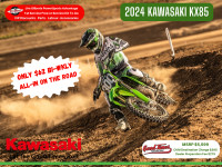 2024 KAWASAKI KX 85 - Only $33 Weekly, All-in