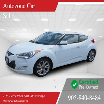 Check out this stylish 2017 Hyundai Veloster Value Edition! With its sleek coupe body style, efficie...