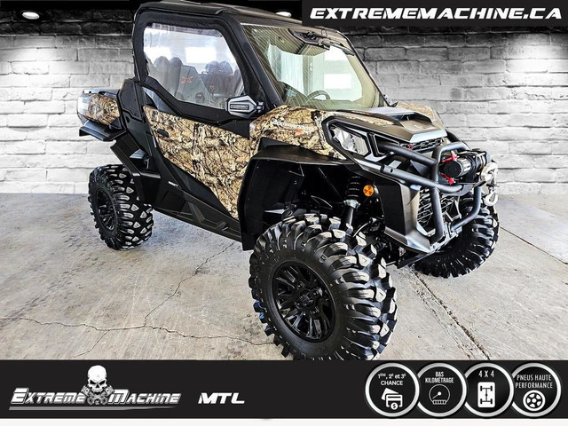 2023 Can-Am COMMANDER X MR 1000R SEULEMENT 1454KM - COMME NEUF!! in ATVs in Québec City - Image 2