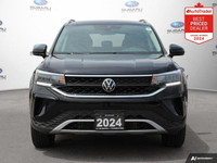 Recent Arrival! New Price! Deep Black Pearl 2024 Volkswagen Taos Comfortline AWD 7-Speed Automatic 1... (image 7)