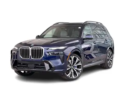 2024 BMW X7 xDrive40i Tanzanite Blue II Metallic PREMIUM EXCELLENCE PACKAGE M SPORT PACKAGE ADVANCED...