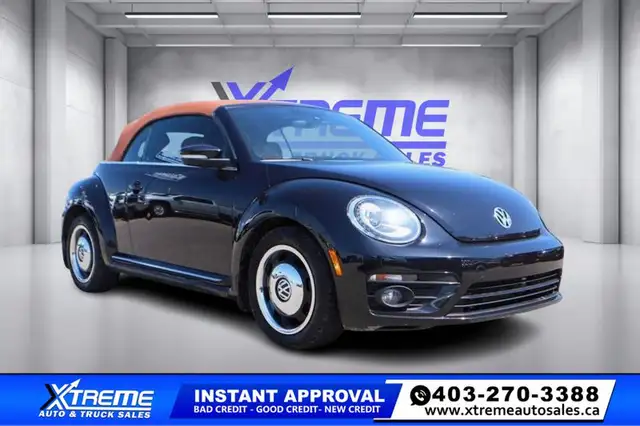 2017 Volkswagen Beetle Convertible Auto Dune NO FEES!63417672921219122