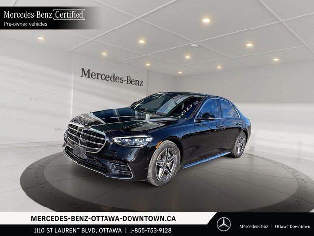 2021 Mercedes-Benz S500 4MATIC Sedan- Premium rear seating packa in Cars & Trucks in Ottawa