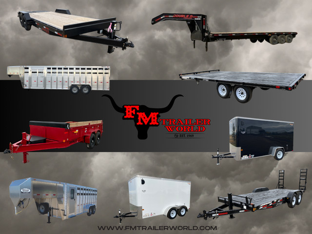 2026 Prairie Road 7'x16' Cargo Trailer Tandem Charcoal Barn Door in Cargo & Utility Trailers in Calgary - Image 3