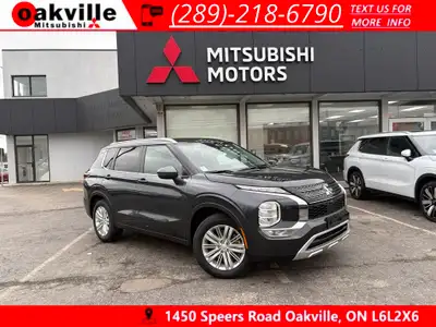 Trade in!! This 2024 Mitsubishi Outlander LE comes equipped with 7 passenger seating, leather/suede...