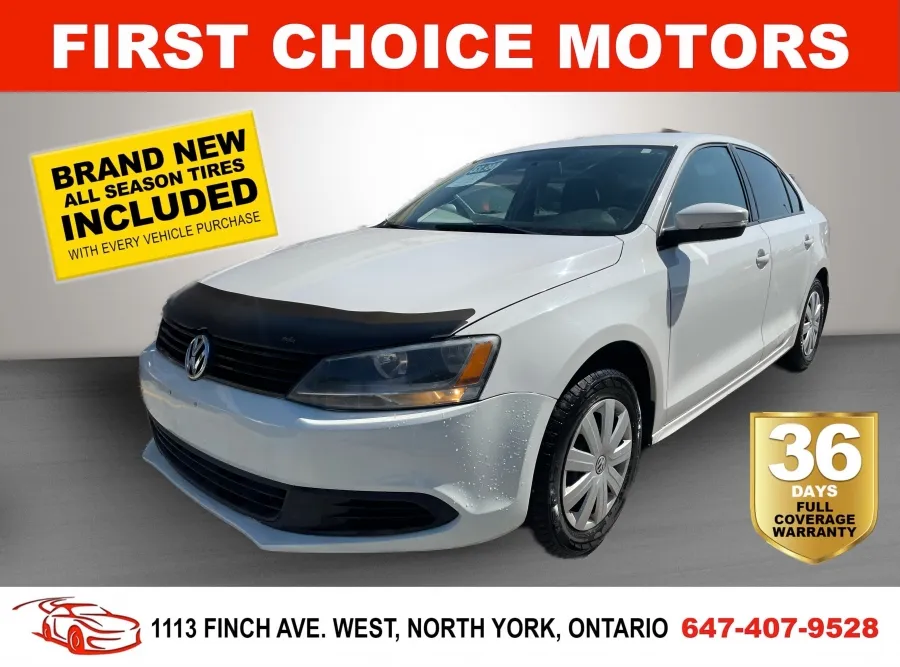 2014 VOLKSWAGEN JETTA TRENDLINE ~AUTOMATIC, FULLY CERTIFIED WITH