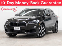 2018 BMW X2 xDrive28i AWD w/ Rearview Cam, Dual Zone A/C, Blueto