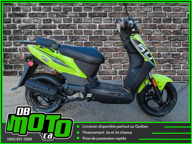 2022 Kymco agility 50 cc ** aucun frais cache ** in Scooters & Pocket Bikes in West Island