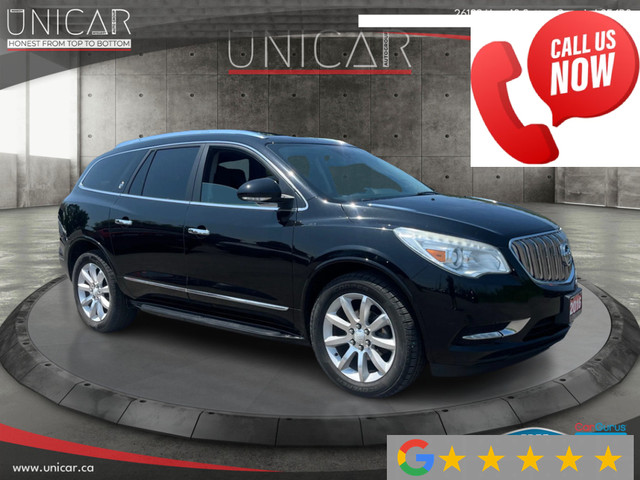 2016 Buick Enclave Premium AWD 7 Pass Navi Lane Assist Blind Spo in Cars & Trucks in Markham / York Region