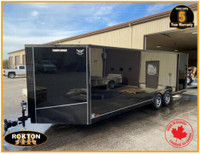 2024 8 x 29 Tow-Tek Tuxedo snow mobile trailer, Drive on/Off