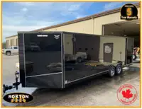 2024 8 x 29 Tow-Tek Tuxedo snow mobile trailer, Drive on/Off