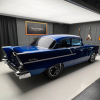 Check out this stunning 1957 Chevrolet two door Pro-Street! This car is impressive. Originally manuf... (image 1)