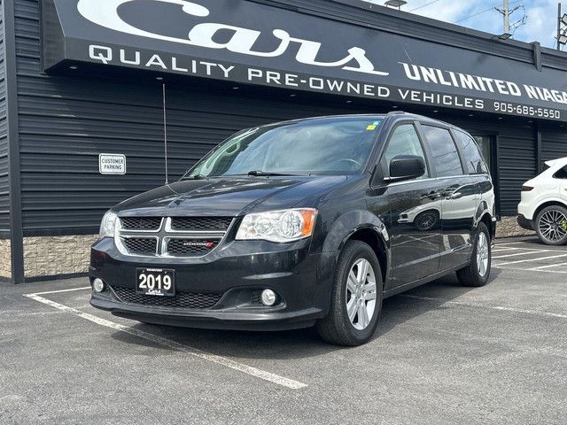 2019 Dodge Grand Caravan CrewPlus/DVD/P. SLIDING DOORS/CAMERA/LE in Cars & Trucks in St. Catharines