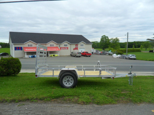 2022 QSA 62X10' ALUMINUM UTILITY TRAILERS SINGLE AXLE  in Cargo & Utility Trailers in Fredericton - Image 2