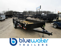 2024 Canada Trailers Single Axle Utility Trailer 2,990lbs GVWR -