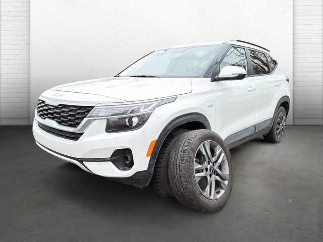 2022 Kia Seltos * AWD * 8 ROUES INCLUS * BANCS CHAUF. * DÉMARREU in Cars & Trucks in Longueuil / South Shore