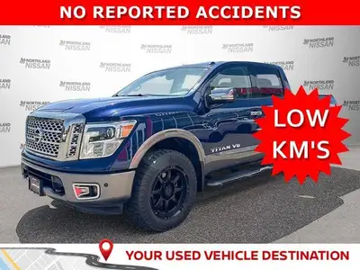 TONNEAU COVER | RUNNING BOARDS | HEATED LEATHER SEATS! Come see this 2018 Nissan Titan while we stil...