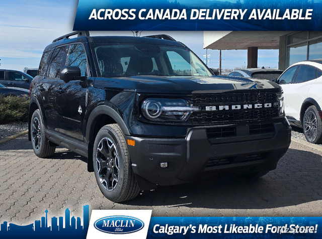 2025 Ford Bronco Sport OUTER BANKS | TECH PKG | POWER MOONROOF | in Cars & Trucks in Calgary