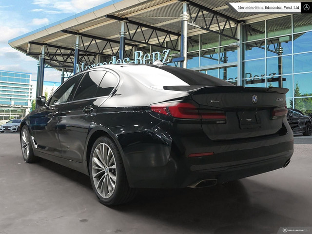 2022 BMW 5 Series 530i xDrive - Black Nappa Leather w/ Diamond S in Cars & Trucks in Edmonton - Image 4
