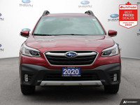 New Price! Odometer is 51571 kilometers below market average! Red 2020 Subaru Outback Limited AWD Li... (image 7)