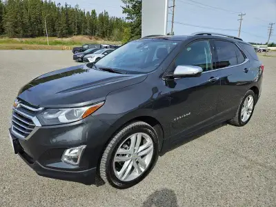 2018 Chevrolet Equinox Premier AWD, 1.5L 4 Cylinder, Remote Start, Leather Heated Front & Back Seats...