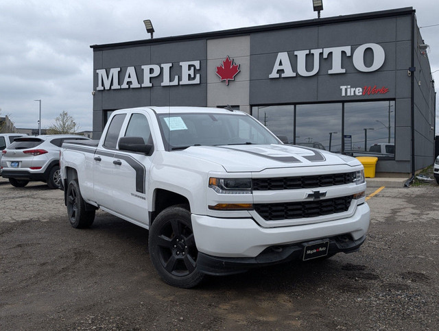 2018 Chevrolet Silverado 1500 4WD CUSTOM DOUBLE CAB | CAMERA | B in Cars & Trucks in London