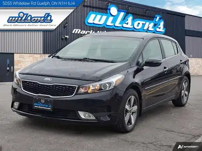 Look at this certified 2018 Kia Forte5 EX Hatchback | ONLY 26,000 kms! | Heated Seats | CarPlay + An...