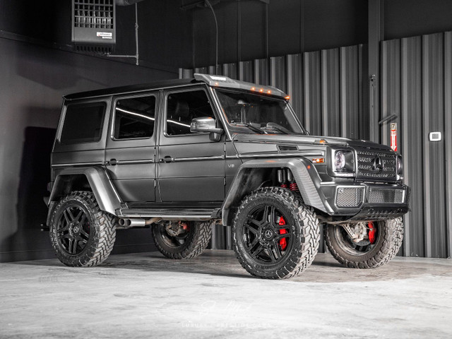 2018 Mercedes-Benz  G 550 4x4 Squared MAGNO Black G Wagon in Cars & Trucks in Edmonton - Image 2