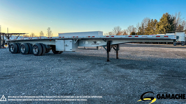 2018 MANAC 48' FLATBED ALUMINIUM DARKWING PLATE-FORME in Heavy Equipment in Longueuil / South Shore - Image 3