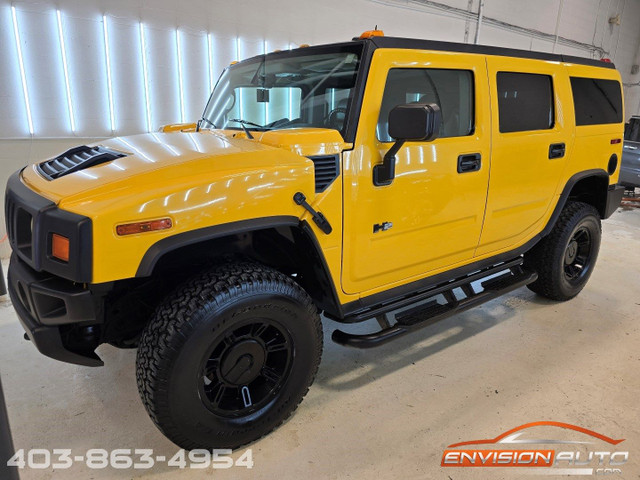 2003 Hummer H2 SUV 4X4 \ LUXURY PKG \ HTD SEATS \ BACKUP CAM in Cars & Trucks in Calgary - Image 2
