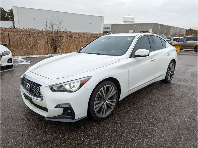 2022 Infiniti Q50 Sport SPORT TECH AWD LEATHER NAVI ROOF LOW MIL in Cars & Trucks in City of Toronto - Image 4