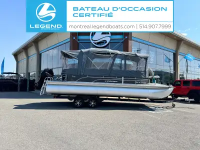 2014 | Legend | Enjoy More 38 900$ - Plus les taxes applicables 2014 Mercury 90 (585 Heures) Remorqu...