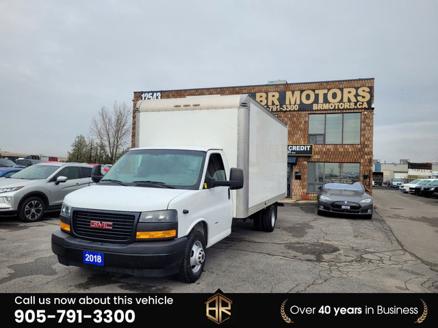 2018 GMC Savana G3500 | 177 In. | 16 Foot Box | Ramp in Cars & Trucks in Mississauga / Peel Region