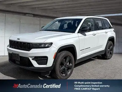 Recent Arrival! Bright White Clearcoat 2023 Jeep Grand Cherokee Altitude 4WD 8-Speed Automatic Penta...