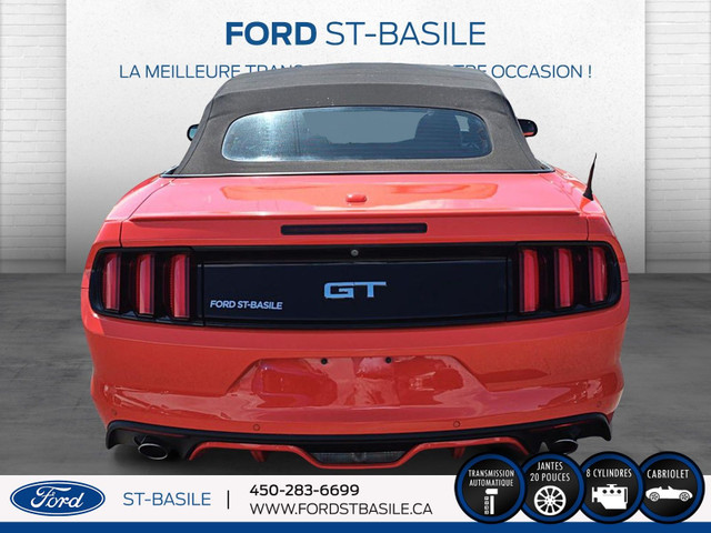 2015 Ford Mustang GT PREMIUM 5.0L CONVERTIBLE / NAVIGATION in Cars & Trucks in Longueuil / South Shore - Image 4