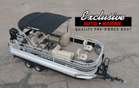 2021 Sun Tracker Fishin' Barge 20 DLX With 90 ELPT FourStroke Co