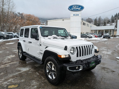  2021 Jeep Wrangler Unlimited Sahara Four Cylinder, 6-Speed M/T,