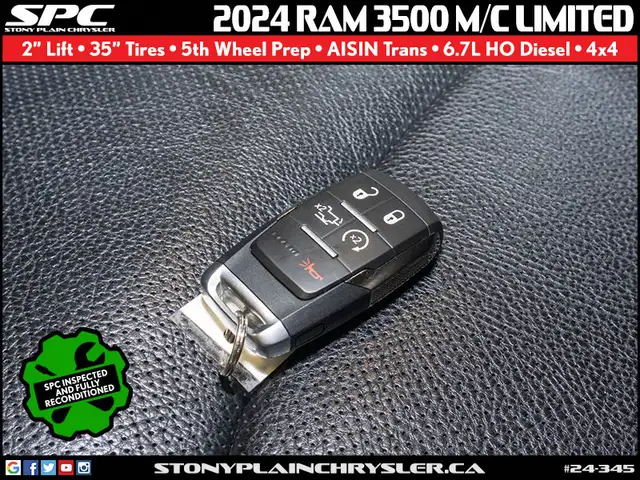 2024 RAM 3500 Limited 4x4 Mega Cab 6'4 in Cars & Trucks in St. Albert - Image 28