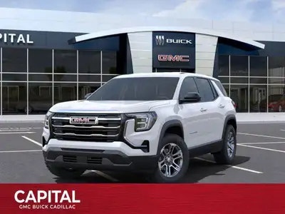 This 2025 GMC Terrain in Summit White is equipped with AWD and Turbocharged Gas I4 1.5L/-TBD- engine...