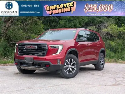 *Find your next vehicle at Georgian Chevrolet Buick GMC in Barrie, ON — one of the largest GM dealer...