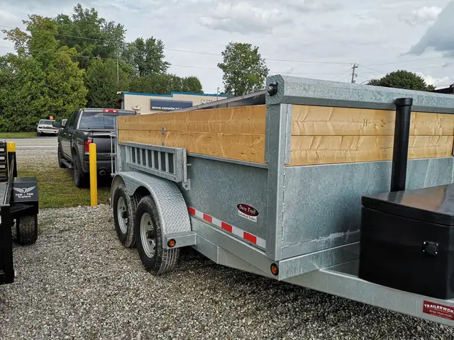  2024 Duratrail 6.5x12 7 Ton Galvanized Dump in Cargo & Utility Trailers in Mississauga / Peel Region - Image 4