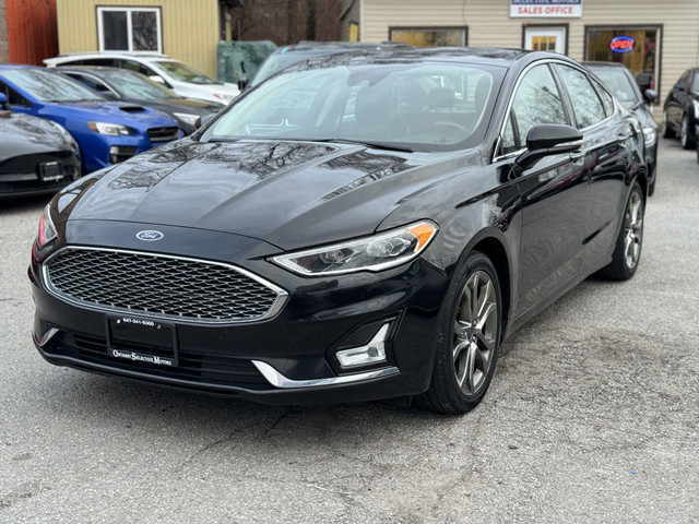 2020 Ford Fusion Hybrid Titanium / Leather, Sunroof, Navi, Back  in Cars & Trucks in City of Toronto